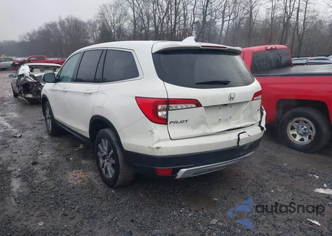 2019 Honda Pilot Ex-L из США, поврежденный, VIN 5FNYF6H48KB042299